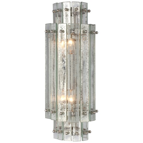 Carrier & Company Cadence Sconce in Polished Nickel by Visual Comfort Signature