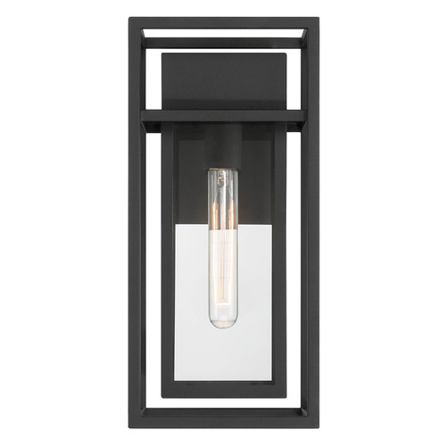 Designers Fountain Burton Black Outdoor Wall Light