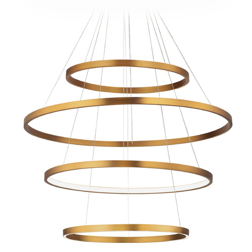 ET2 Lighting Et2 Groove 5cct Gold LED Pendant Light E52729-GLD
