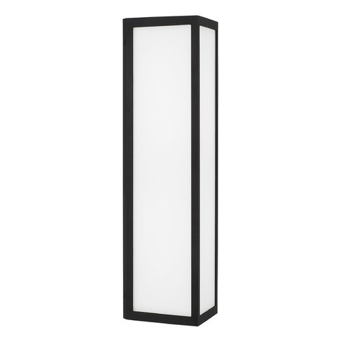 Irvin Medium LED Outdoor Wall Light in Black by Capital Lighting