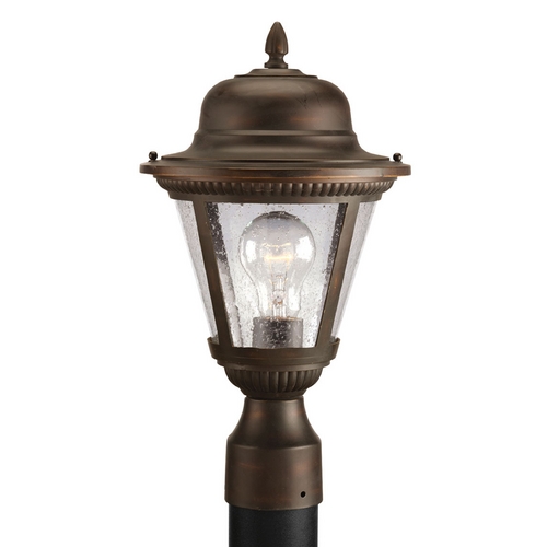 Westport Post Light in Bronze by Progress Lighting