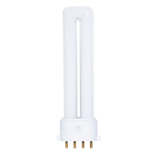 Compact Fluorescent Twin Tube Light Bulb 4-Pin Base 2700K by Satco Lighting