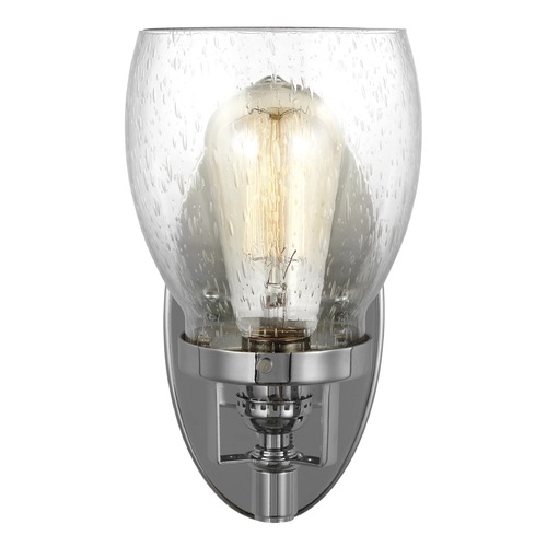 Belton Chrome Sconce by Generation Lighting