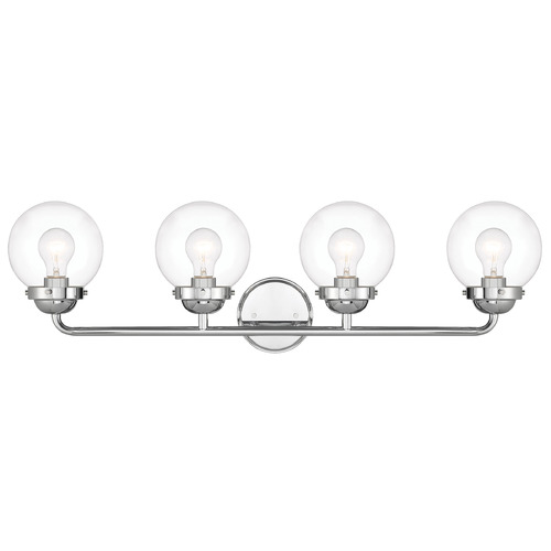 Designers Fountain Lighting Designers Fountain Knoll Chrome Bathroom Light 95904-CH