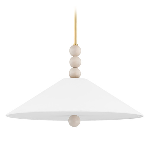 Mitzi Leigh Aged Brass 2-Light Vanity Fixture