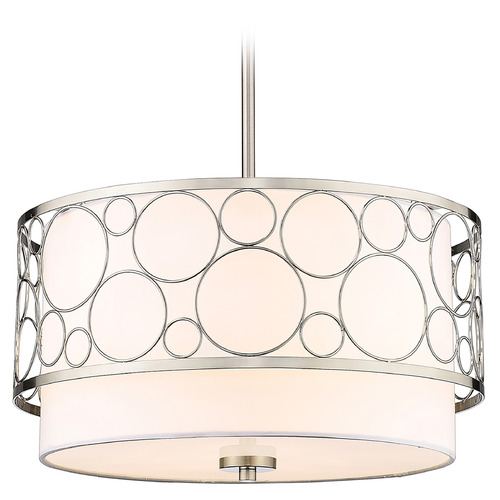 Kendall Brushed Nickel Pendant by Z-Lite