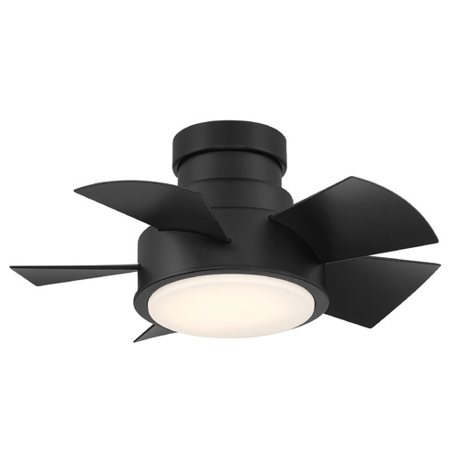 Modern Forms by WAC Lighting Vox 26-Inch 2700K LED Smart Fan in Matte Black by Modern Forms FH-W1802-26L-27-MB