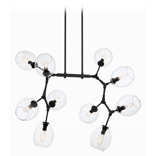 George Kovacs Lighting George Kovacs Nexpo Coal Chandelier P1360-66A