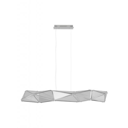 Seoul 63-Inch LED Linear Pendant in Chrome by Avenue Lighting