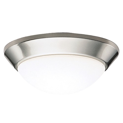 Kichler Lighting Ceiling Space 10-Inch Brushed Nickel Flush Mount by Kichler Lighting 8880NI