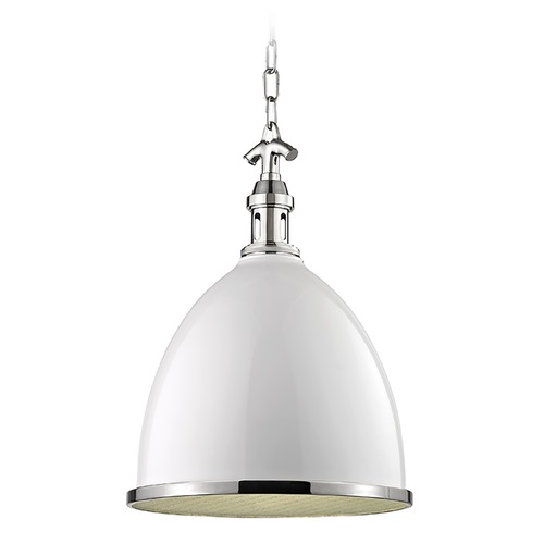 Hudson Valley Lighting Viceroy Polished Nickel Pendant by Hudson Valley Lighting 7714-WPN