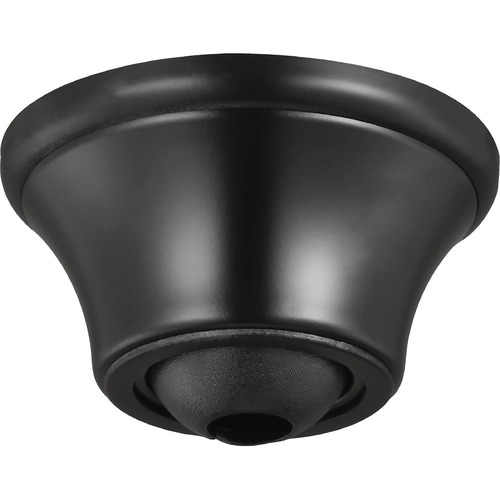 Progress Lighting Ceiling Fan Canopy in Matte Black by Progress Lighting P2666-31M