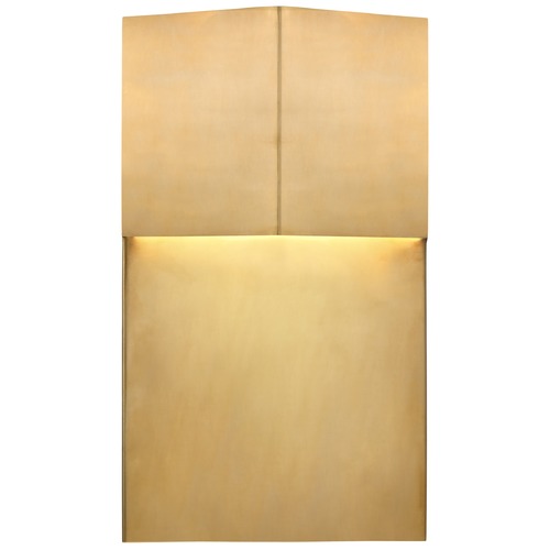 Visual Comfort Signature Collection Kelly Wearstler Rega Sconce in Antique Brass by Visual Comfort Signature KW2781AB