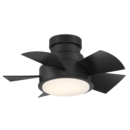 Vox 26-Inch 3500K LED Smart Fan in Matte Black by Modern Forms