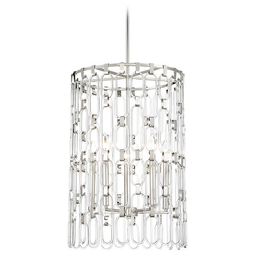 George Kovacs Lighting George Kovacs Charming Polished Nickel Pendant Light P5385-613