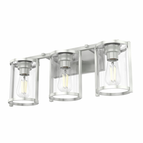 Hunter Fan Company Astwood Brushed Nickel Bathroom Light