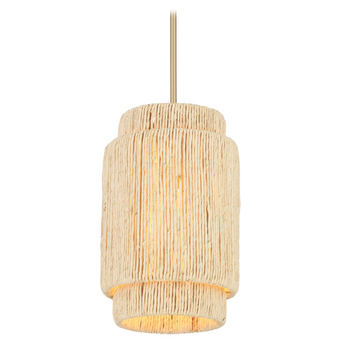Minka Lavery Caviana Signature Brass Mini-Pendant Light