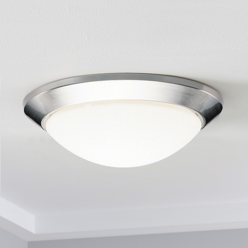 Kichler Lighting Ceiling Space 14-Inch Brushed Nickel Flush Mount by Kichler Lighting 8881NI