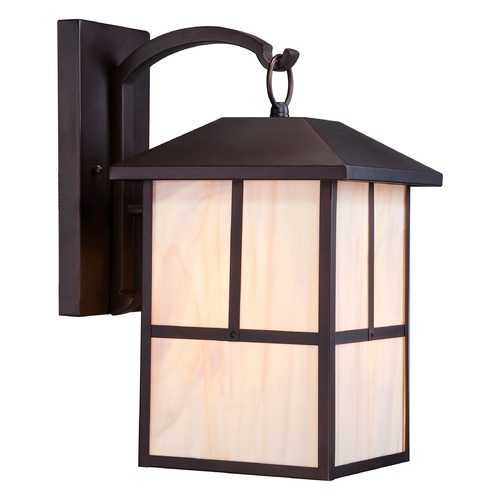 Tanner Claret Bronze Outdoor Wall Light by Nuvo Lighting
