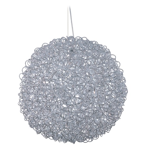 Dazed Polished Chrome LED Pendant by ET2 Lighting