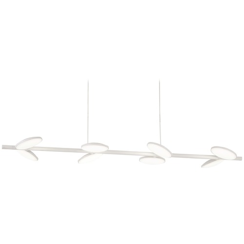 Eyespy LED Island Light in Matte White by George Kovacs