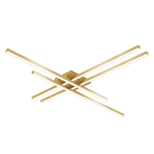 Vega Minor Gold LED Semi-Flush Mount by Kuzco Lighting