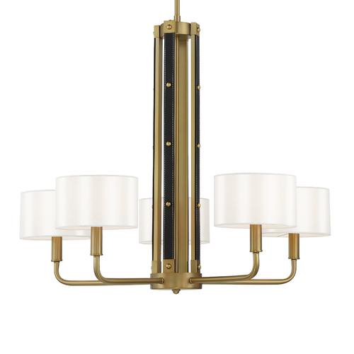 Chelsea 5-Light Chandelier in Soft Brass by Minka Lavery