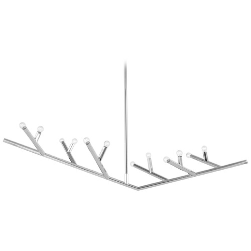 Oaks 70.50-Inch Polished Nickel Linear Light by Avenue Lighting