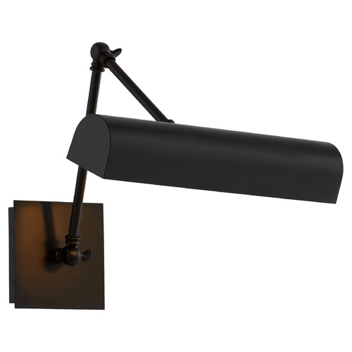 Gooseneck Matte Black Picture Light by Quorum Lighting