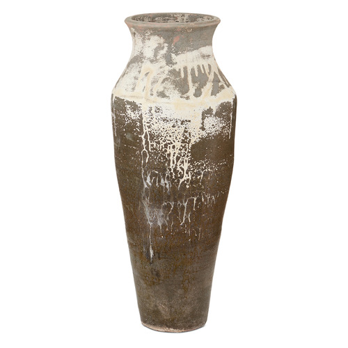 Currey and Company Capizzi Antique White Vase