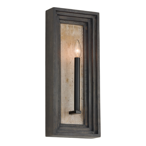Dunn Wall Sconce in Espresso Stain & Black by Capital Lighting