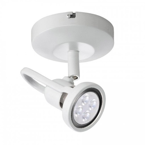 WAC Lighting Spot 826 White LED Monopoint Spot Light by WAC Lighting ME-826LED-WT