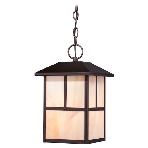 Tanner Claret Bronze Outdoor Hanging Light by Nuvo Lighting