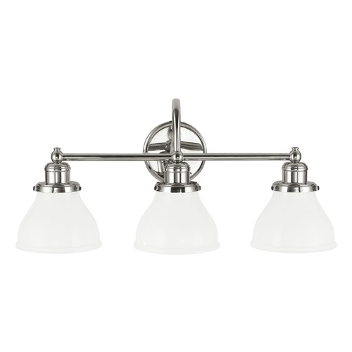 Baxter 24.25-Inch Vanity Light in Polished Nickel by Capital Lighting