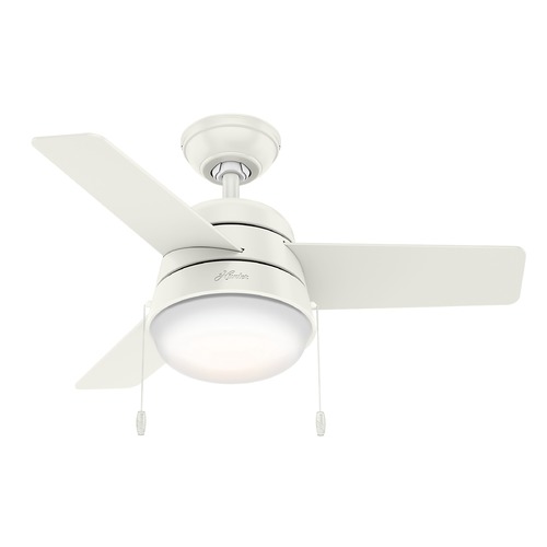 Hunter Fan Company 36-Inch Fresh White LED Ceiling Fan by Hunter Fan Company 59301