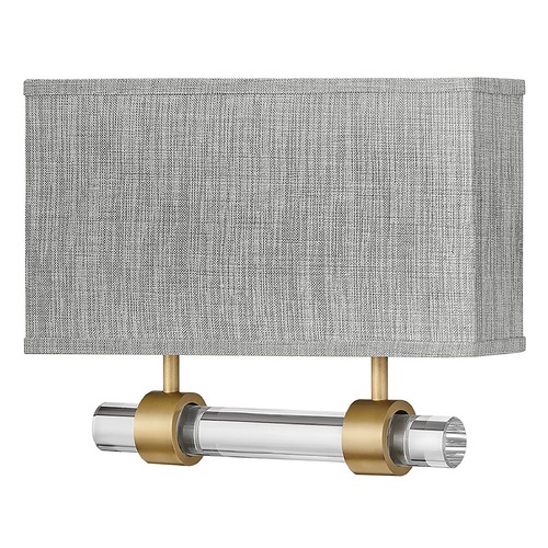 Hinkley Luster LED Wall Sconce in Heritage Brass by Hinkley Lighting 41603HB