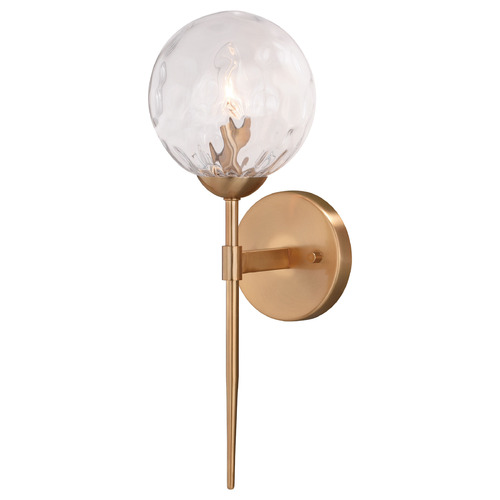 Vaxcel Lighting Olson Natural Brass Sconce