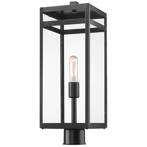 Nuri Black Post Light by Z-Lite