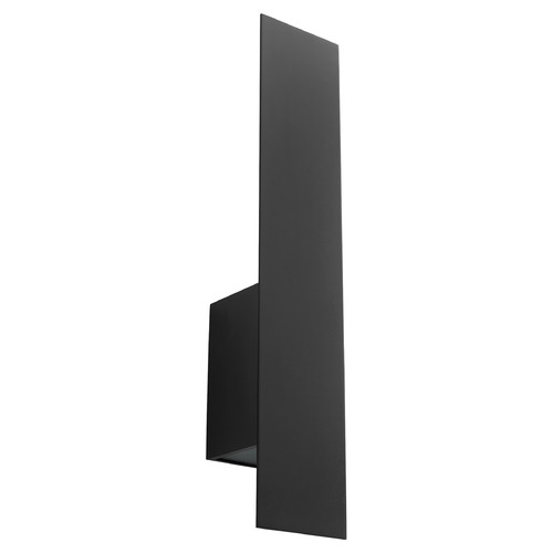Reflex 20-Inch High Wall Sconce in Black by Oxygen Lighting