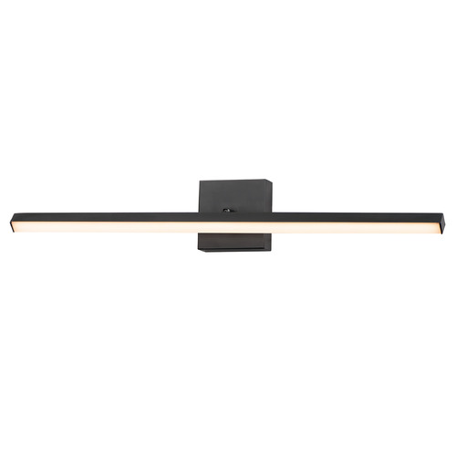 Hover 30-Inch LED Vanity Light in Black by ET2 Lighting
