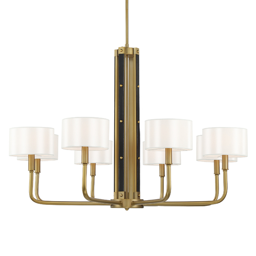 Chelsea 8-Light Chandelier in Soft Brass by Minka Lavery