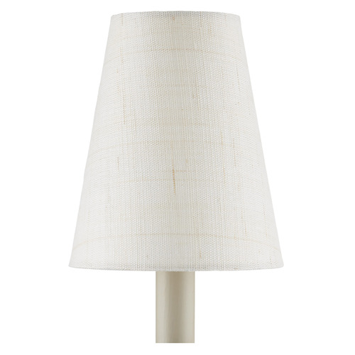 Currey and Company Lighting Light Natural Grasscloth Conical Lamp Shade 0900-0025
