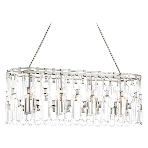 George Kovacs Charming Polished Nickel Island Light