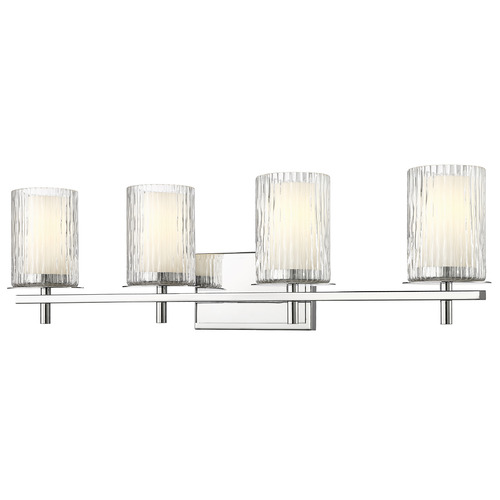 Z-Lite Z-Lite Grayson Chrome Bathroom Light 1949-4V-CH