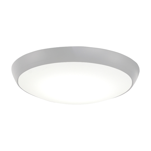 Simple Flush LED Fan Light Kit in Grey by Minka Aire