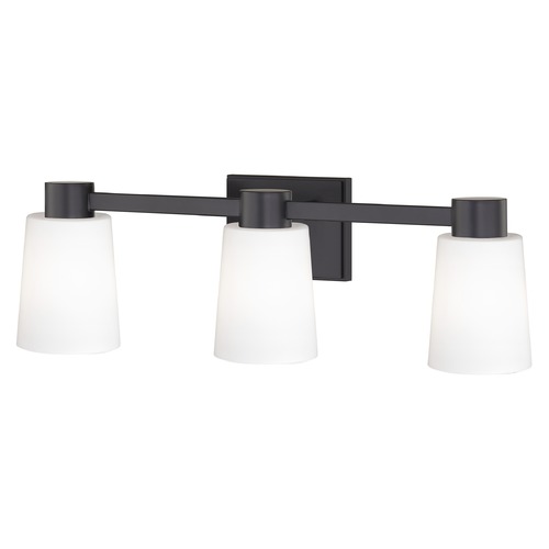 Design Classics Lighting Design Classics Vashon Matte Black Bathroom Light 2103-07 GL1027