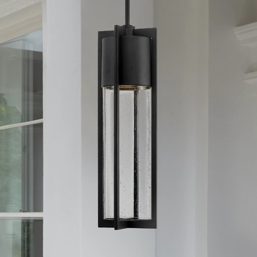 Hinkley Shelter LED Outdoor Hanging Light in Black by Hinkley Lighting 1322BK-LED