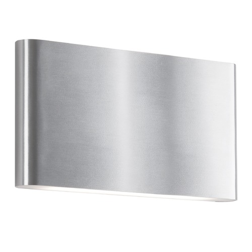 Kuzco Lighting Slate Brushed Nickel LED Outdoor Wall Light