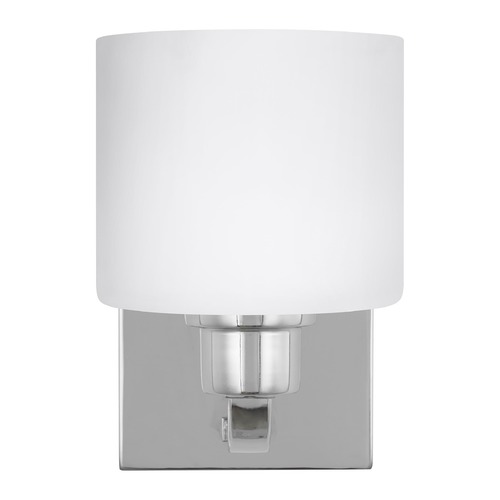 Canfield Chrome Sconce by Generation Lighting