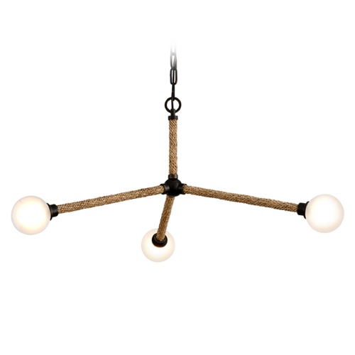 Troy Lighting Nomad Classic Bronze LED Chandelier by Troy Lighting F7253